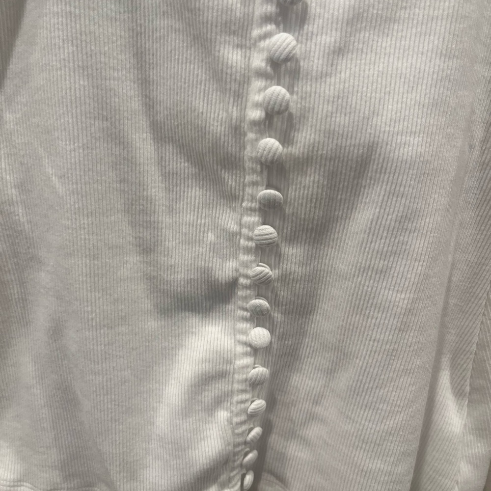 Sezane Grant T-Shirt in Ecru, XS - Picture 3 of 7